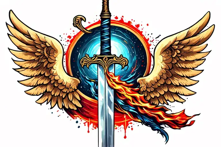 Sword And Wings Mystical