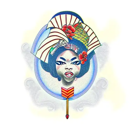 African American Geisha