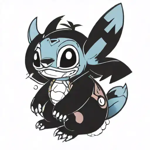Stitch And Pokemon