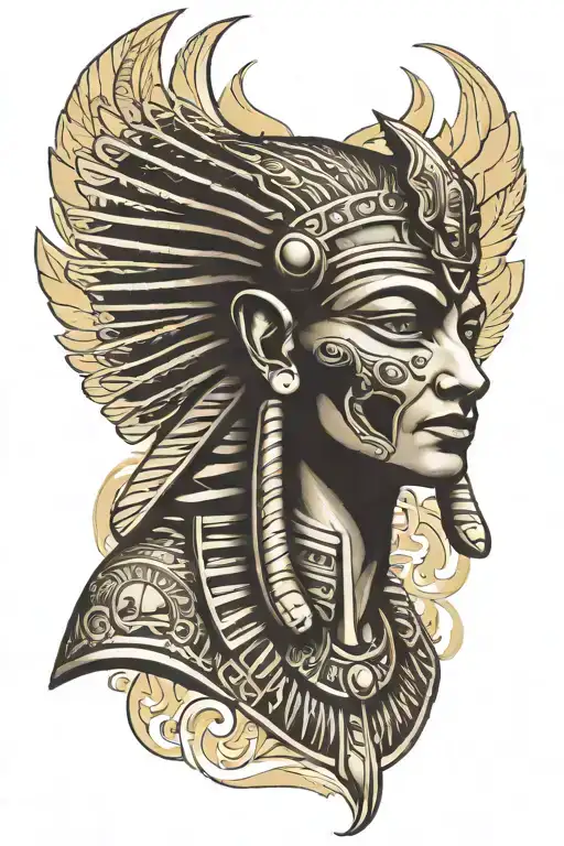 Egyptian Gods Leg Sleeve