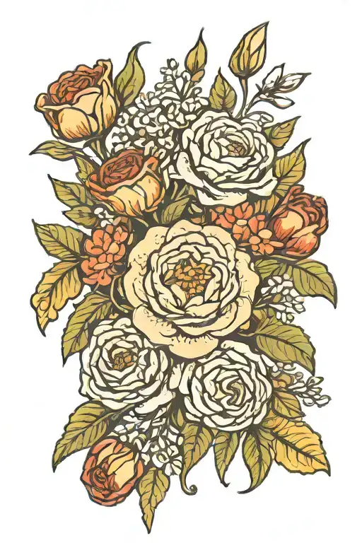 Birth Flower Bouquet