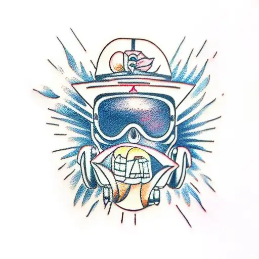 Nice Car With Sunset