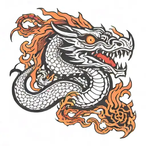 Dragon Breathing Fire