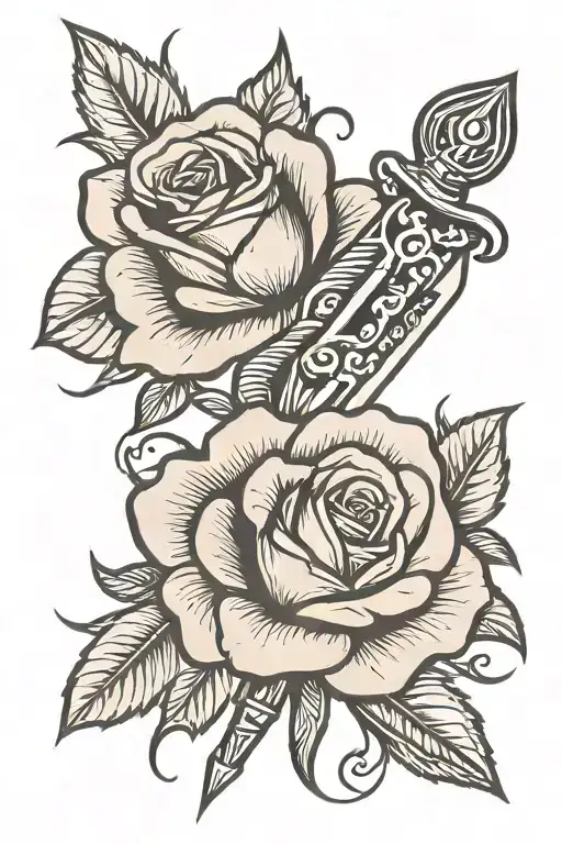 Rose And Dagger