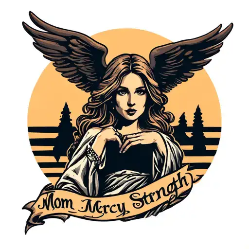 Mom Mercy Strength