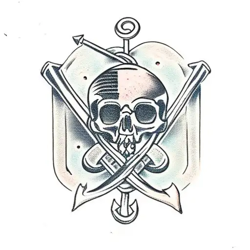 Anchor Crushing A Skull