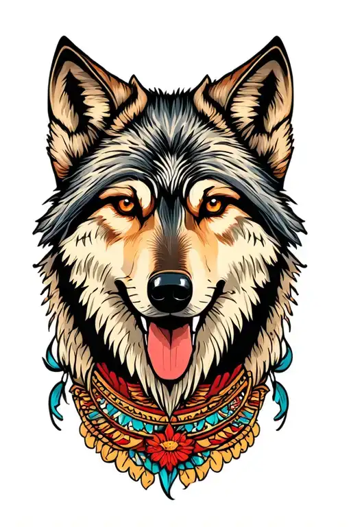 Wolf With Human Characteristics