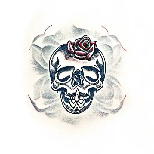 Skull And Roses