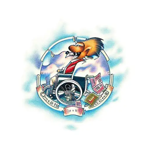 Something Do With Chassing Money And Dreams With Something Do With Being In A Wheelchair