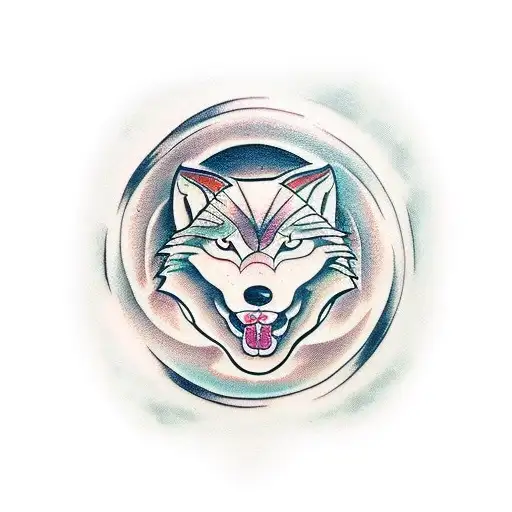 Wolf And Yin Yang