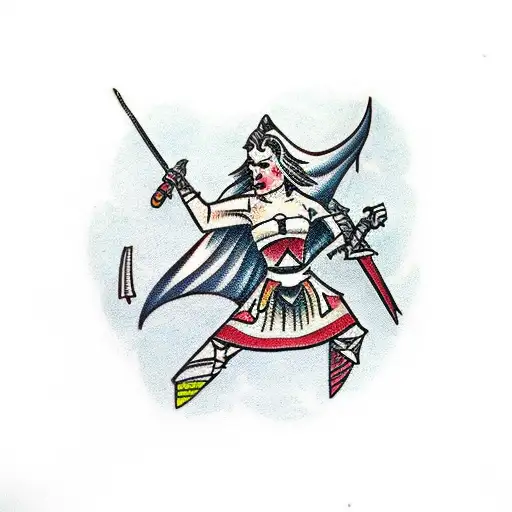 Woman Medieval Warrior