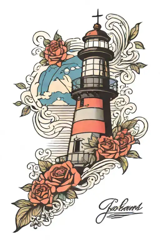Transgender Lighthouse Sleeve Feminine
