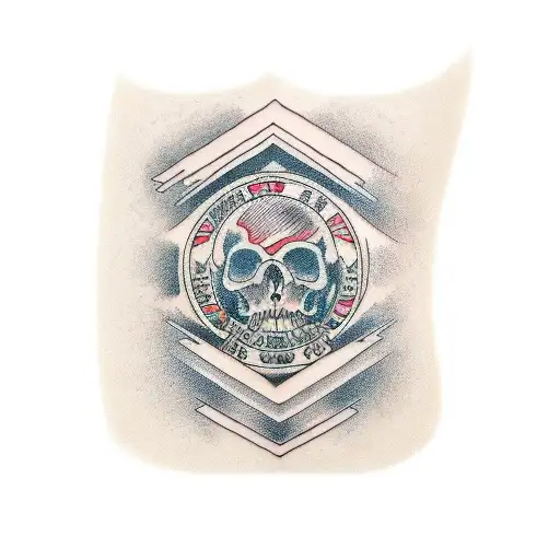 White Over Black Sleeve