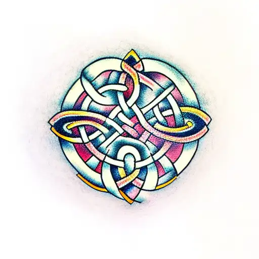 Celtic Knot With And H