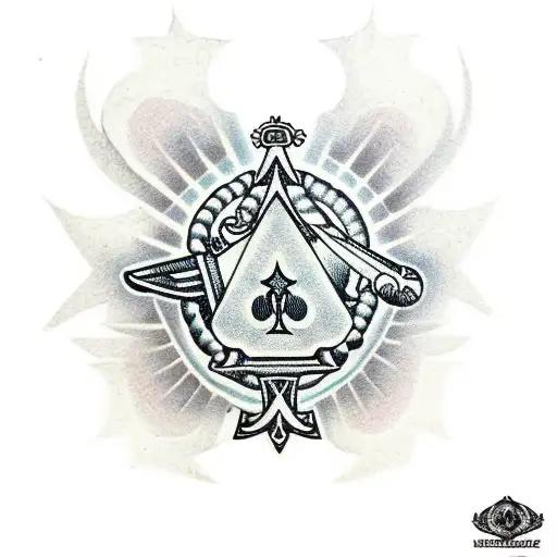 Ace Of Spades Rosary