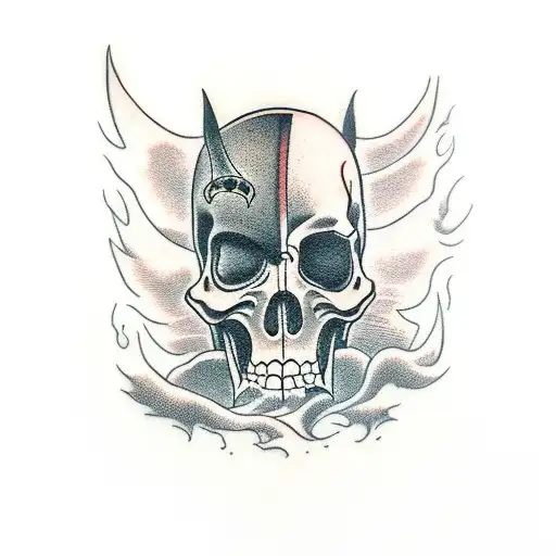 Grim Reaper With Black Car