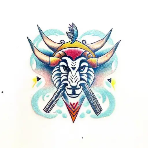 Aries And Saguitaurus Mashedup