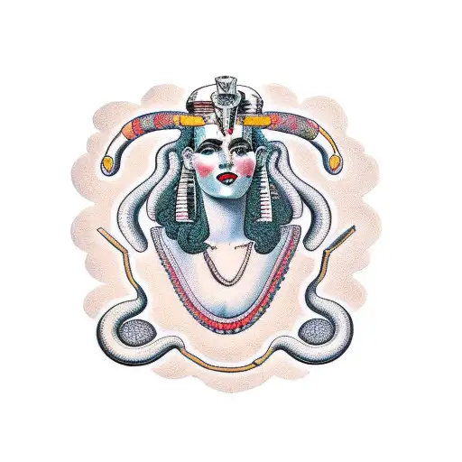 Medusa Kissing Cleopatra