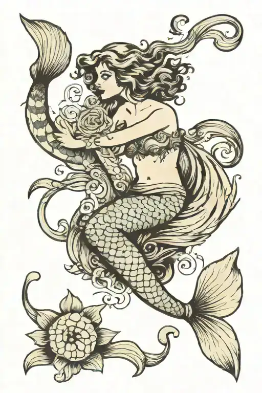 Mermaid And Salior