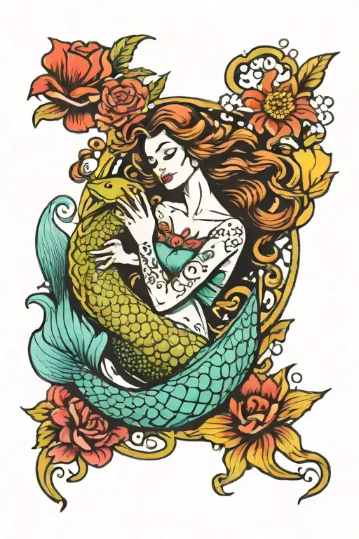 Mermaid And Salior