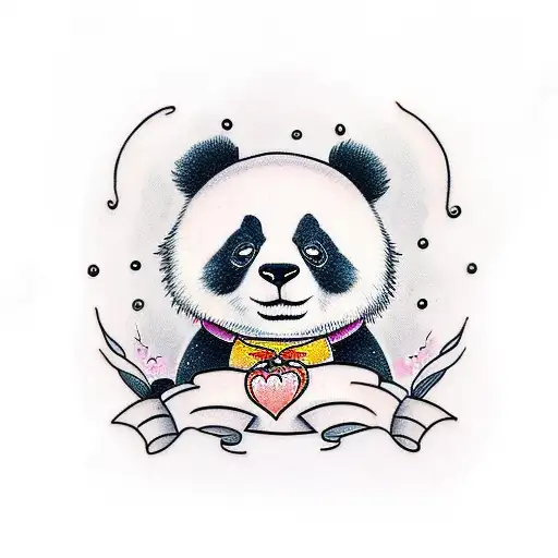 Cute Panda Cartoon