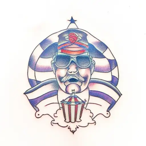 Father And Daughter And Son