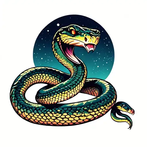 Intergalactic Snake Crawling