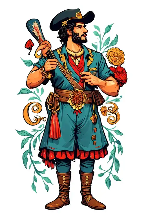 Cartoon Characters Playing