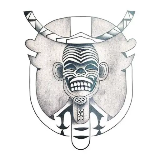 Tribal African Warrior