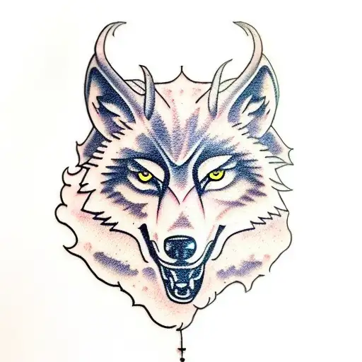 Wolf With A Sheep Shadow