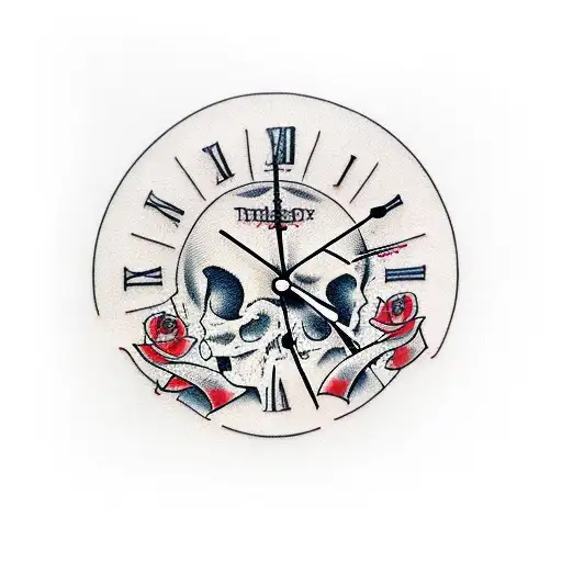 Clock With The Death