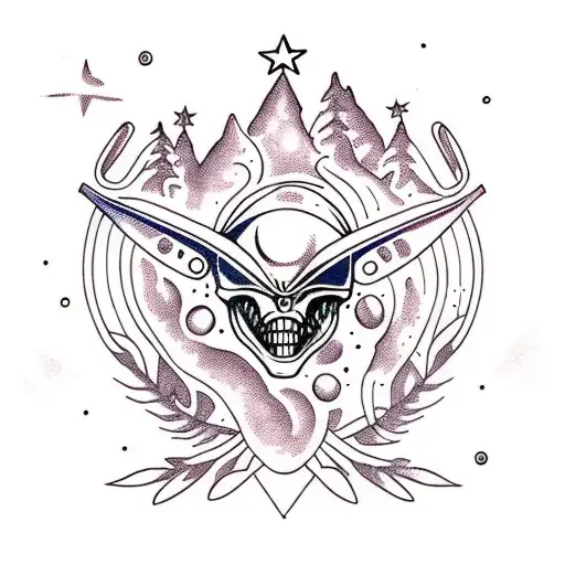 Alien Abduction In The Forrest With