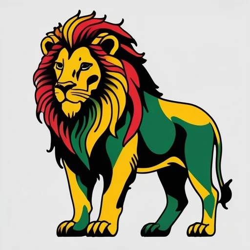 Lion and lamb Tattoo idea