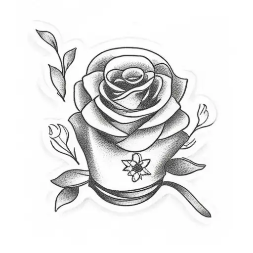 Bracelet With Flowers Which Stings