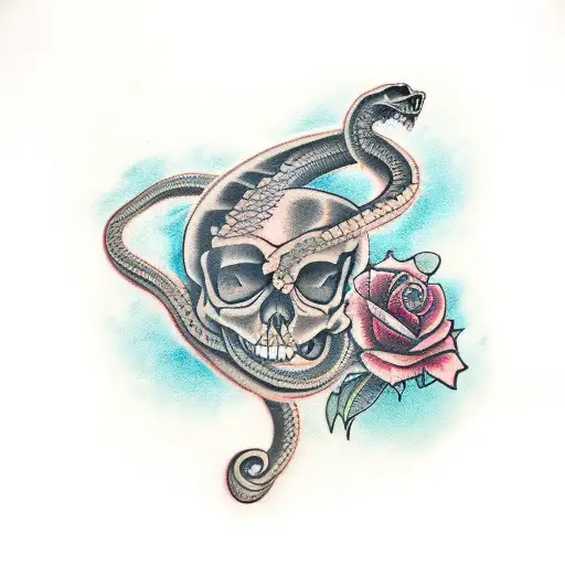 Half Snake's Skeleton Half Plant