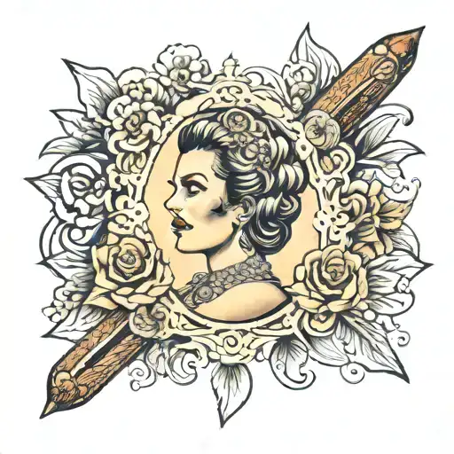 Cigar Box And Mother