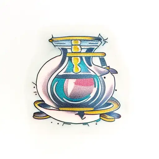 Hourglass With Dates