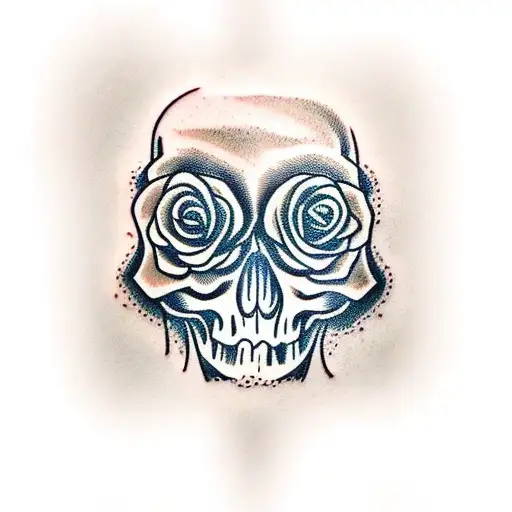 Skull And Roses