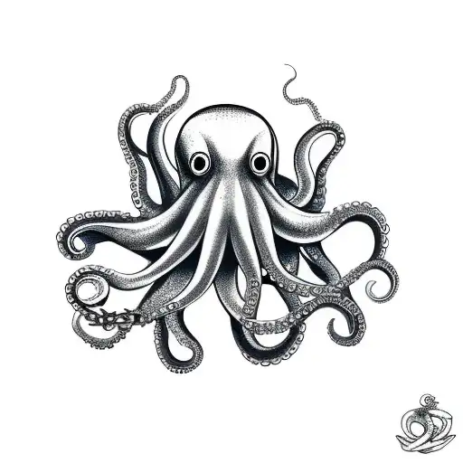 Octopus With An Iron Chain