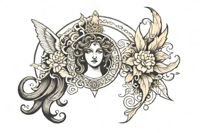 Goddess Symbolism Including Gemini Traits