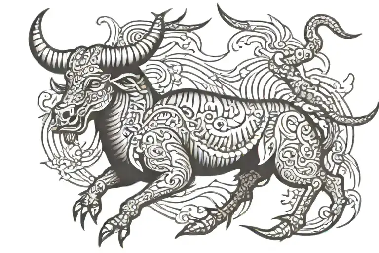 Scorpions Bull Zodiac