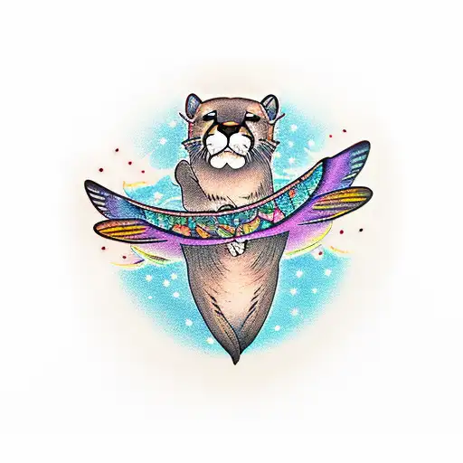 Butterfly Mountain Lion Otter Flicker Bird Dragonfly