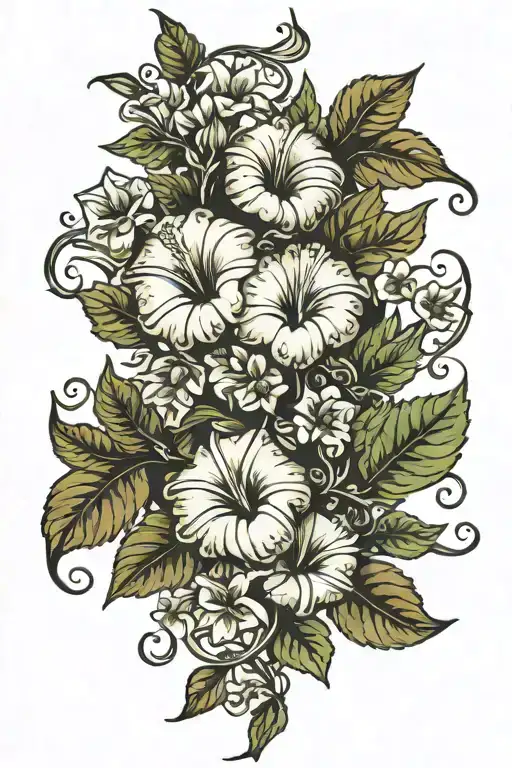 Morning Glory Vine Wrapping