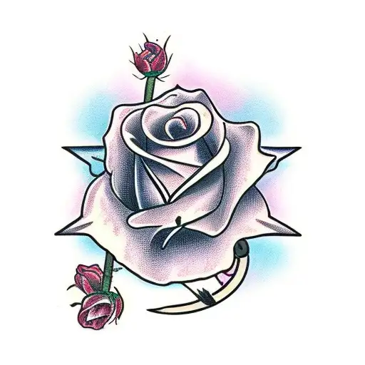 Yorkshire Rose And Sword