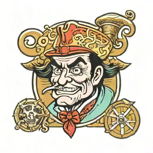 Character Doctor Livesey From The Cartoon Treasure Island