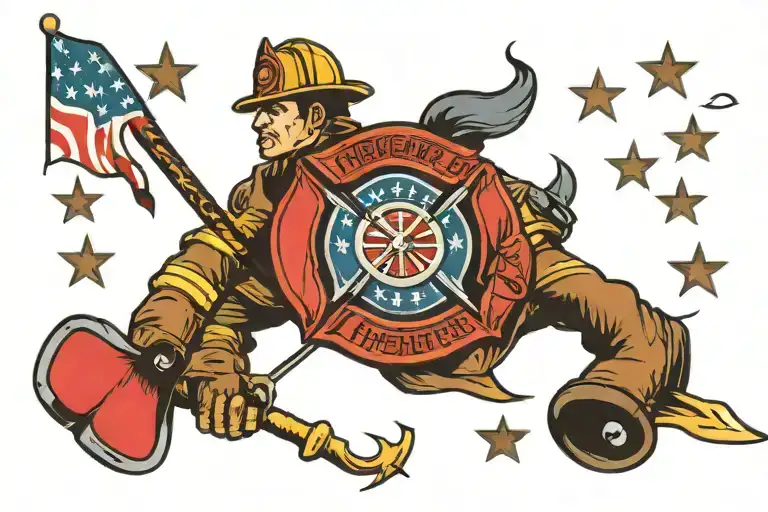 Firefighter Flag