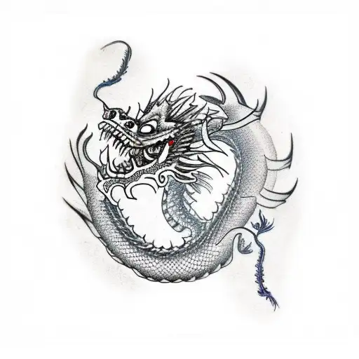 Chinese Dragon Skeleton
