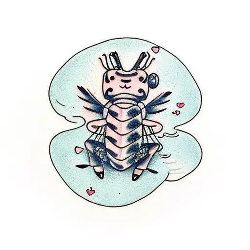 Cute Little Grasshopper