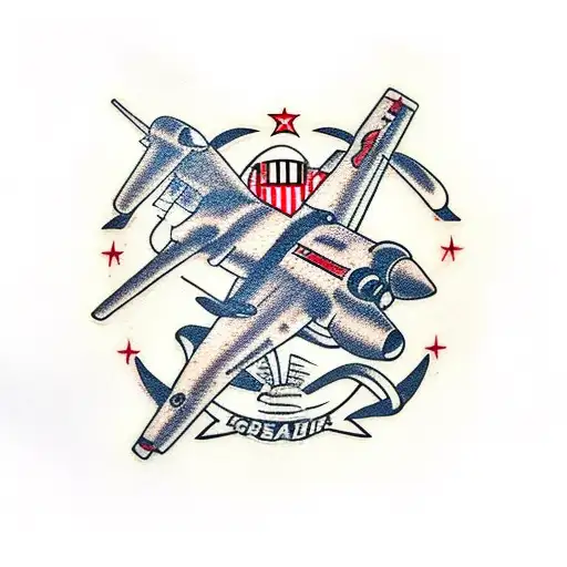 A-6 Intruder Airplane