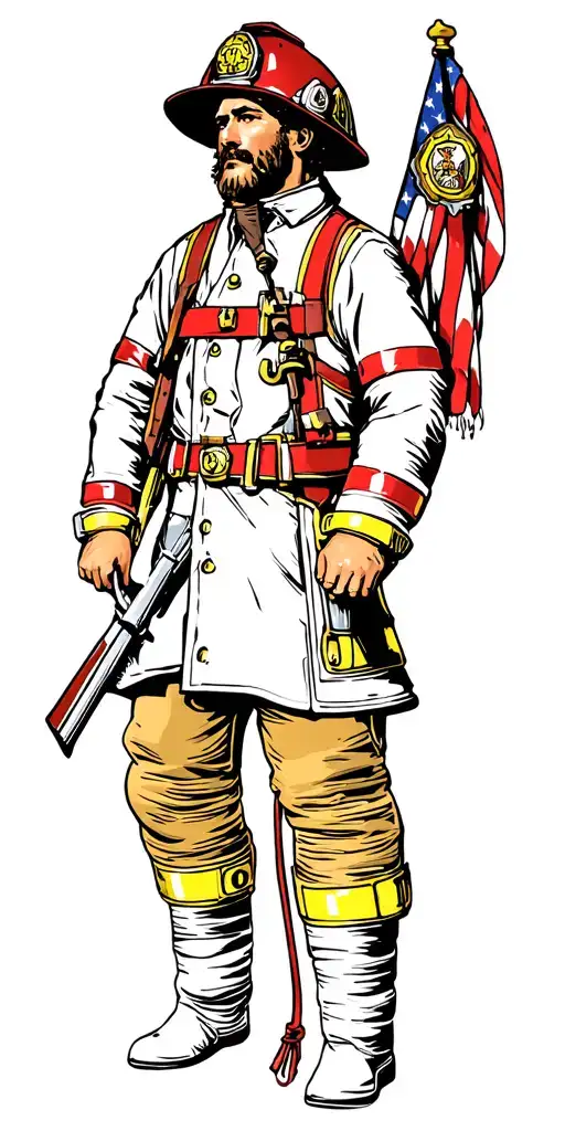 St Florian Firefighter